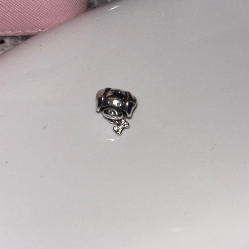 Pandora Silver Dog Charm Bracelet